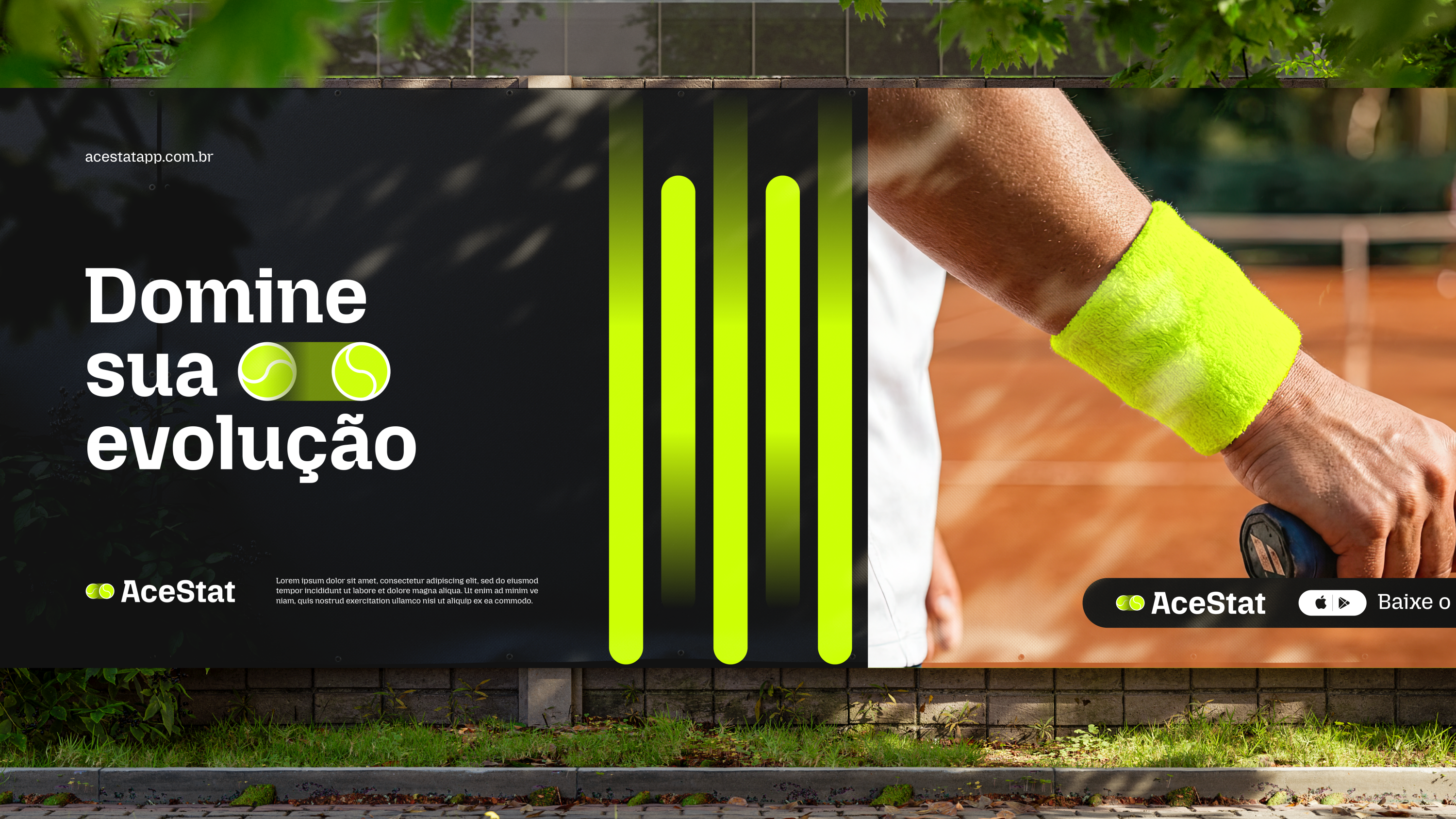 Outdoor AceStat — Domine sua evolução